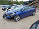 2017 Kia Forte Lx Blue vin: 3KPFL4A74HE053226