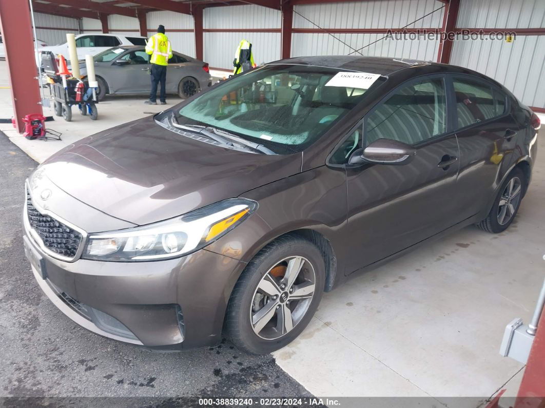 2018 Kia Forte Lx Gray vin: 3KPFL4A74JE171816