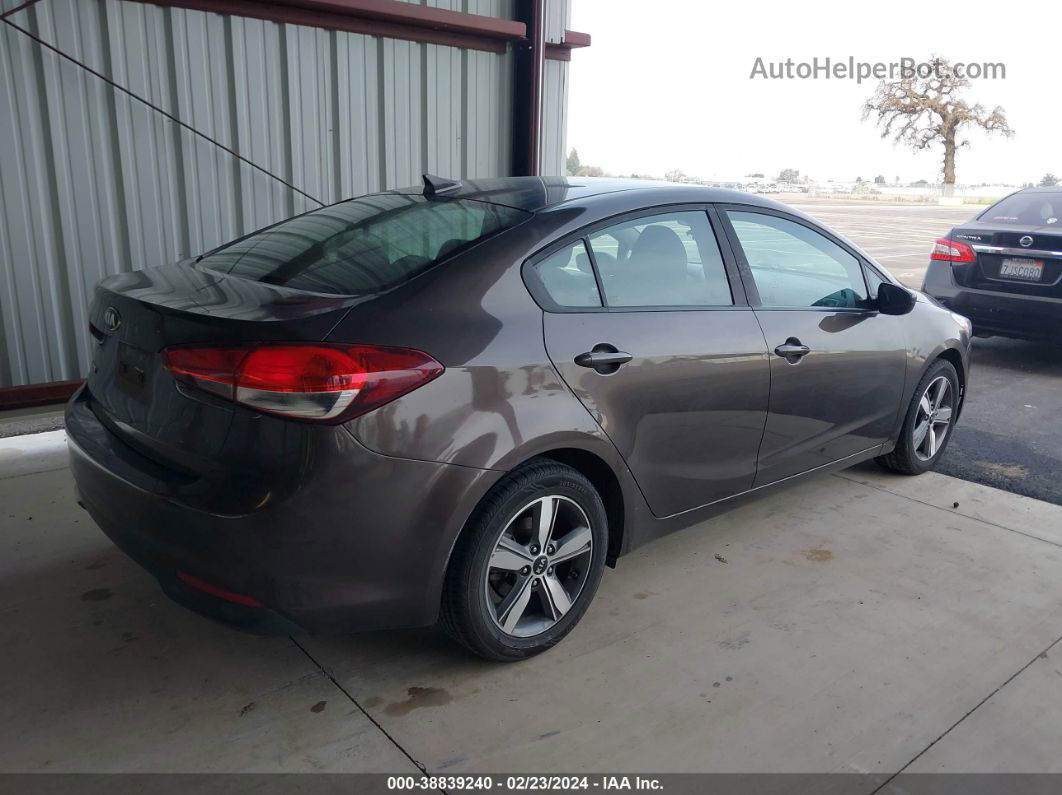 2018 Kia Forte Lx Gray vin: 3KPFL4A74JE171816