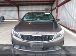 2018 Kia Forte Lx Gray vin: 3KPFL4A74JE171816