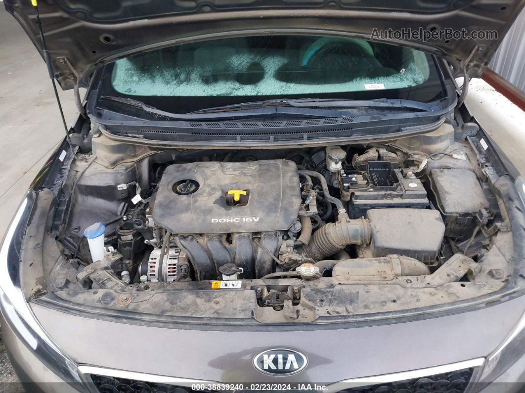 2018 Kia Forte Lx Gray vin: 3KPFL4A74JE171816