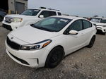 2018 Kia Forte Lx White vin: 3KPFL4A74JE221095