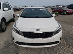 2018 Kia Forte Lx White vin: 3KPFL4A74JE221095