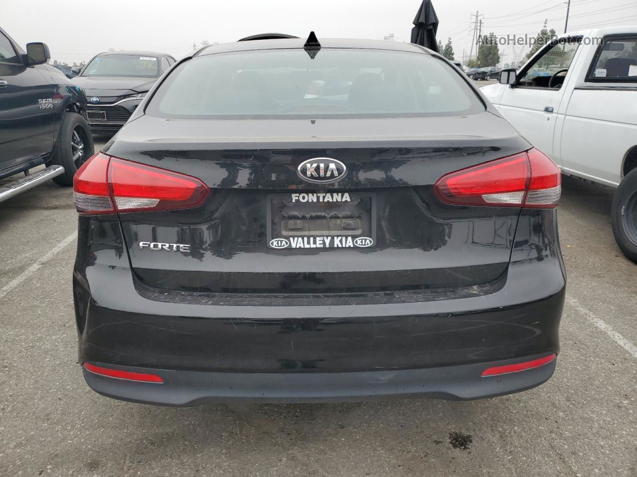 2018 Kia Forte Lx Черный vin: 3KPFL4A74JE249172