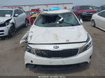 2017 Kia Forte Lx White vin: 3KPFL4A75HE007064