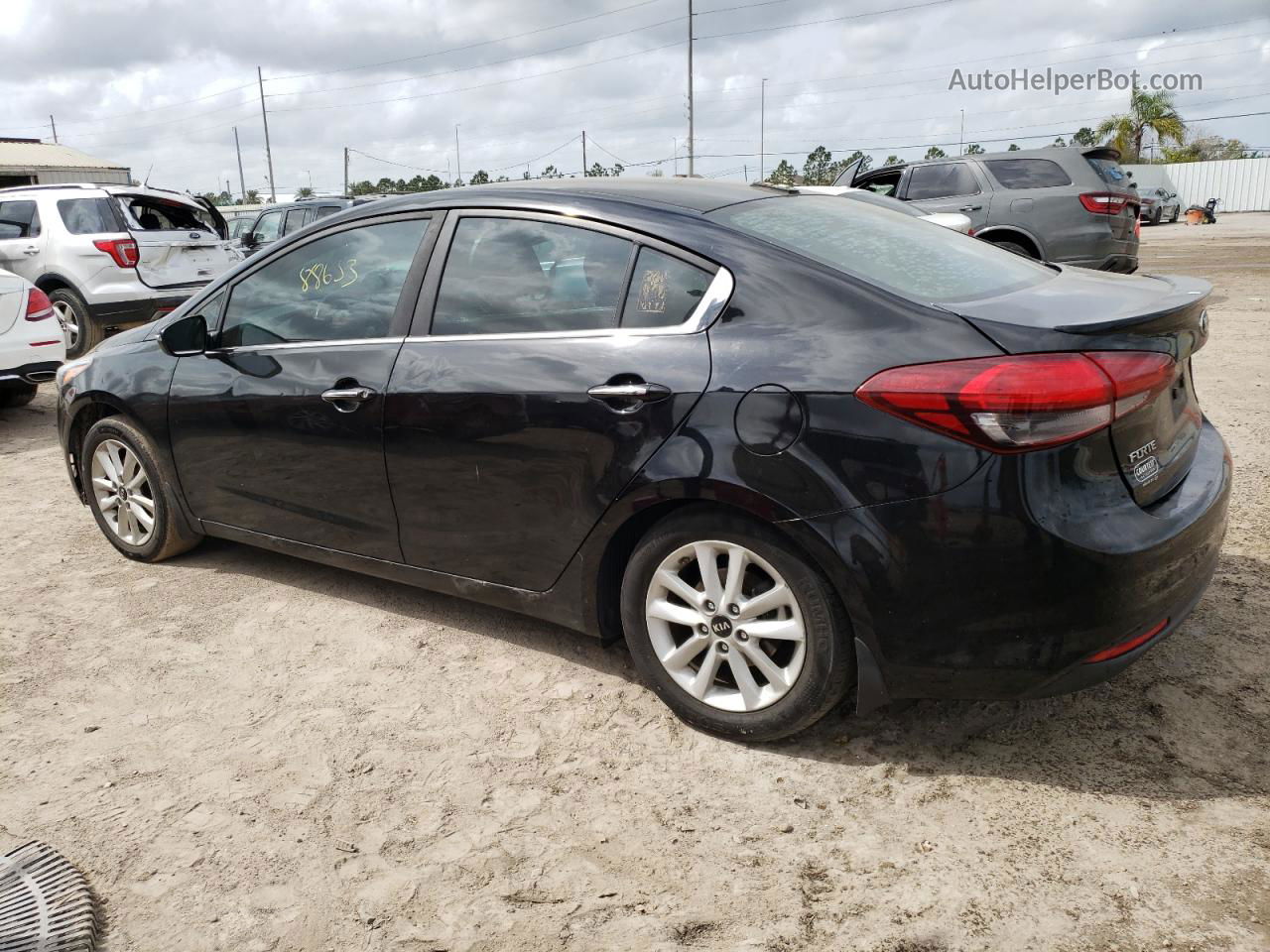 2017 Kia Forte Lx Black vin: 3KPFL4A75HE023250