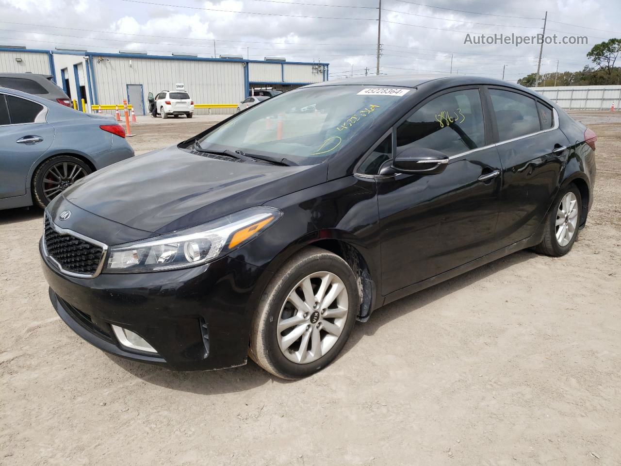 2017 Kia Forte Lx Black vin: 3KPFL4A75HE023250