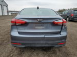 2017 Kia Forte Lx Gray vin: 3KPFL4A75HE026133