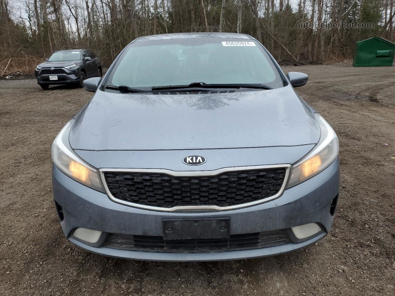 2017 Kia Forte Lx Gray vin: 3KPFL4A75HE026133