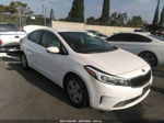 2017 Kia Forte Lx White vin: 3KPFL4A75HE051095