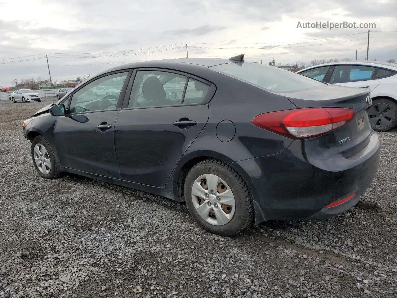 2017 Kia Forte Lx Black vin: 3KPFL4A75HE071198