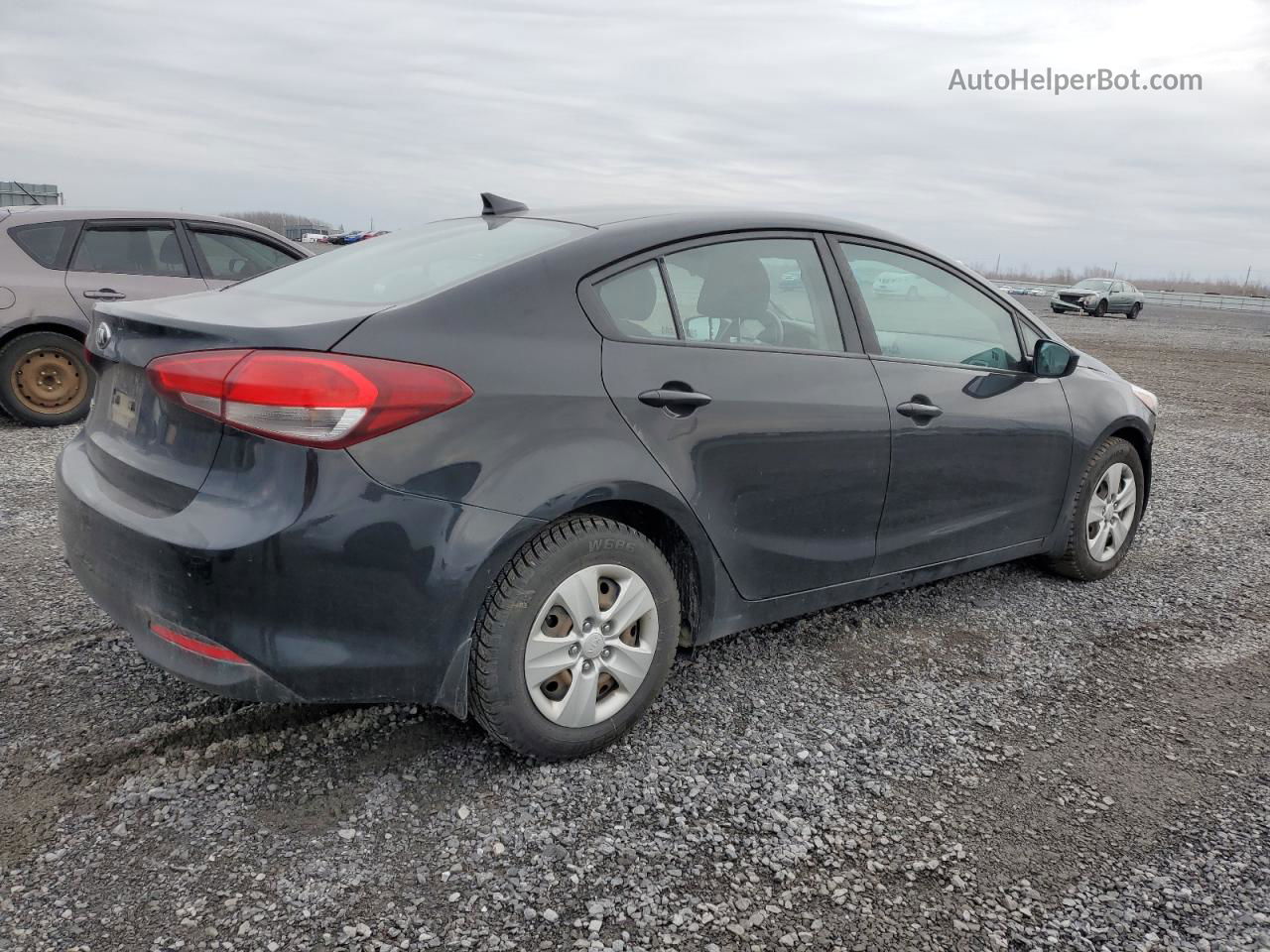 2017 Kia Forte Lx Black vin: 3KPFL4A75HE071198