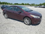 2017 Kia Forte Lx Burgundy vin: 3KPFL4A75HE074599