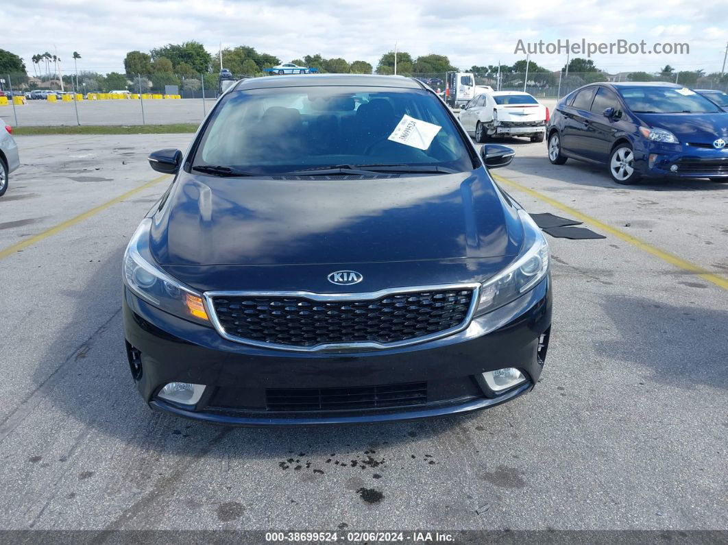 2017 Kia Forte S Черный vin: 3KPFL4A75HE080886