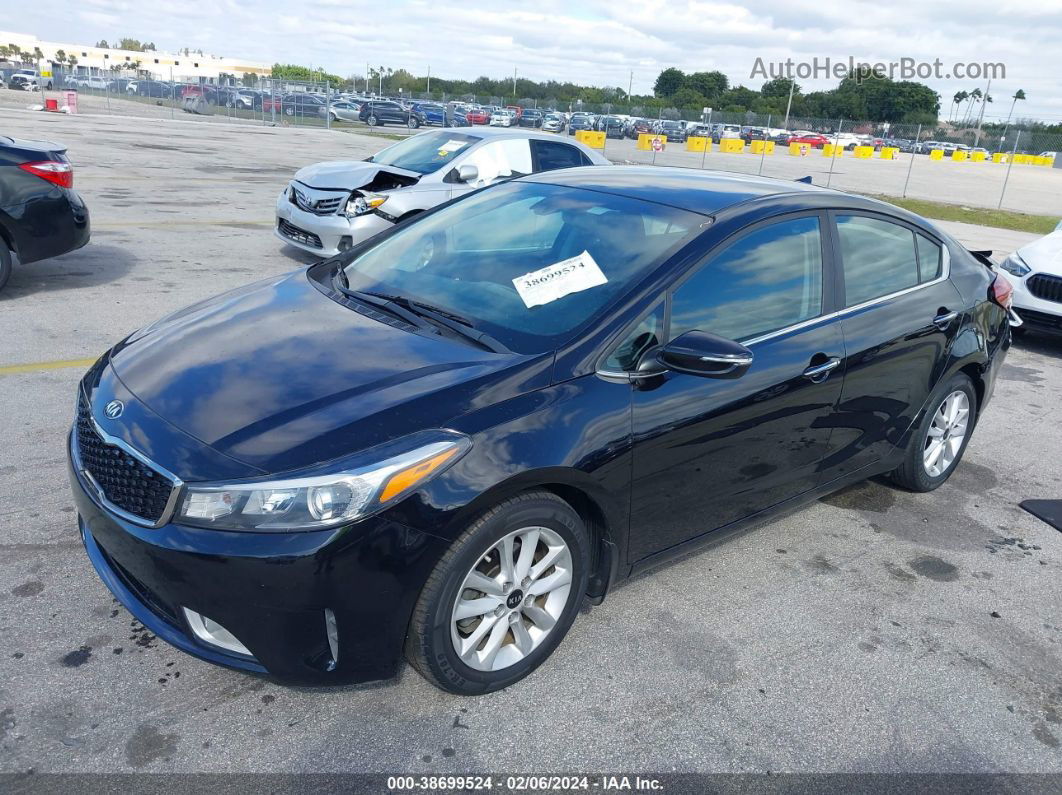 2017 Kia Forte S Черный vin: 3KPFL4A75HE080886