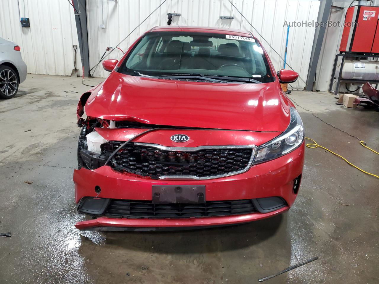 2017 Kia Forte Lx Red vin: 3KPFL4A75HE106015