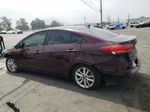 2017 Kia Forte Lx Burgundy vin: 3KPFL4A75HE129942