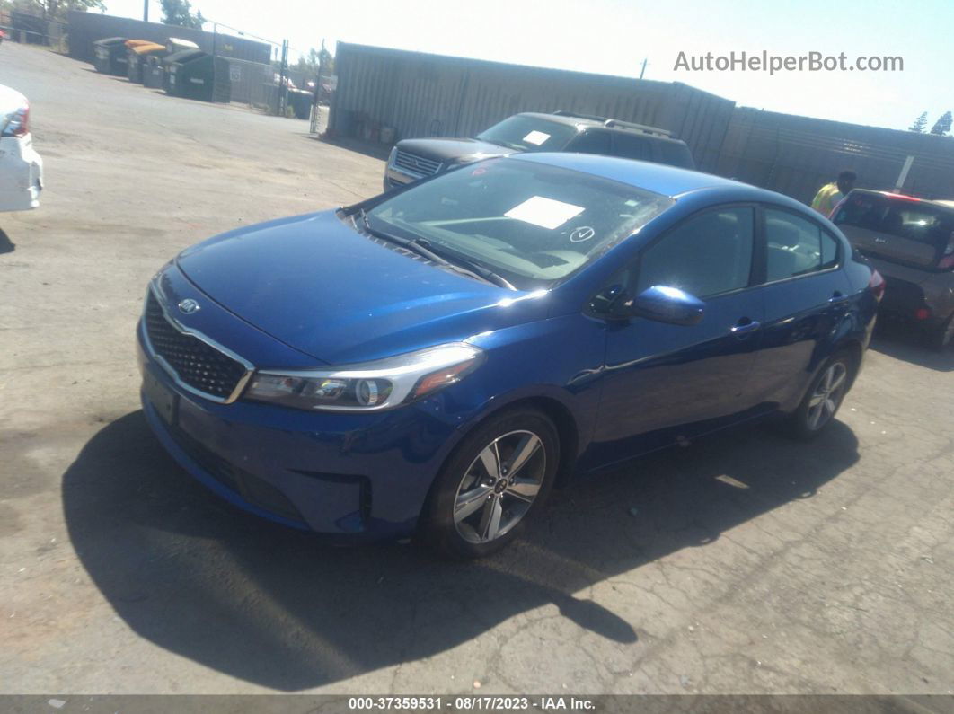 2018 Kia Forte Lx Blue vin: 3KPFL4A75JE166656