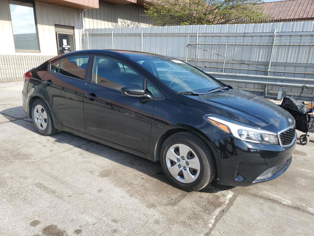 2018 Kia Forte Lx Black vin: 3KPFL4A75JE183764