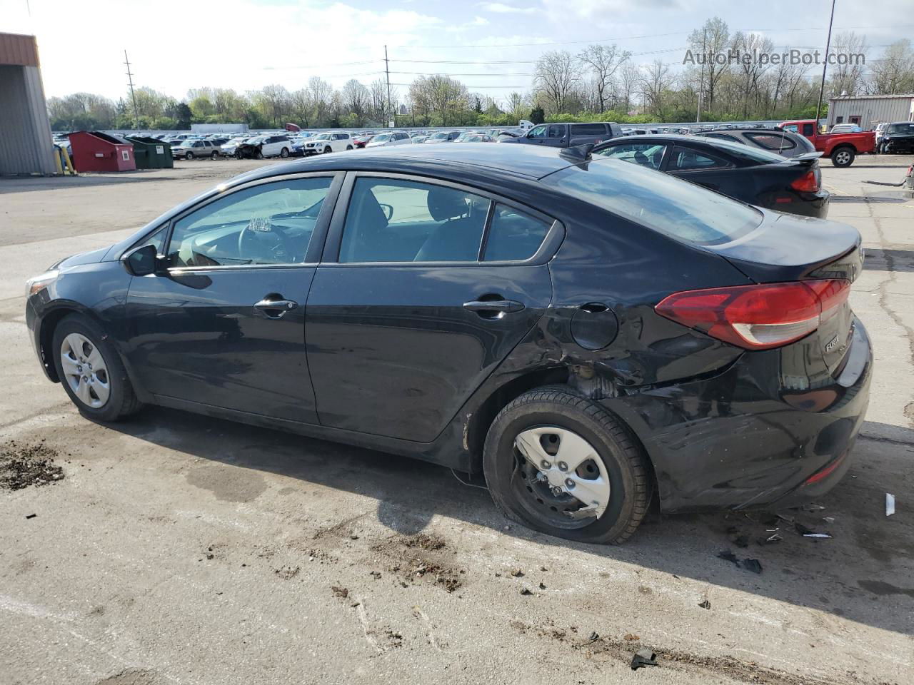 2018 Kia Forte Lx Black vin: 3KPFL4A75JE183764