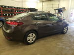 2018 Kia Forte Lx Brown vin: 3KPFL4A75JE201910