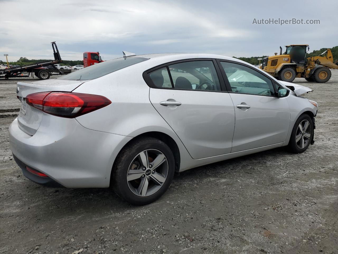 2018 Kia Forte Lx Gray vin: 3KPFL4A75JE202748