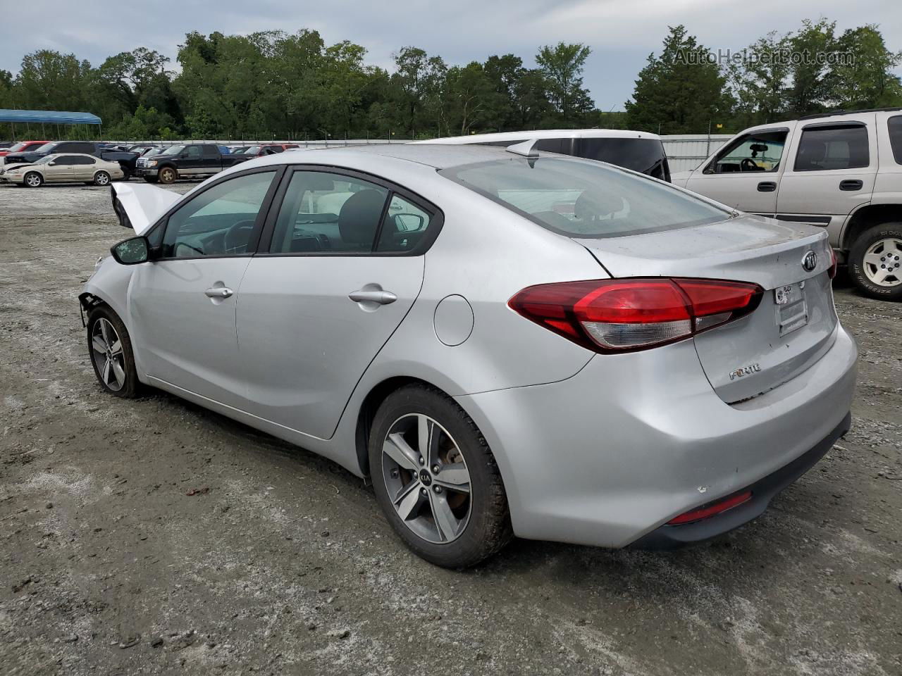 2018 Kia Forte Lx Серый vin: 3KPFL4A75JE202748