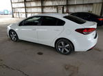 2018 Kia Forte Lx White vin: 3KPFL4A75JE216603