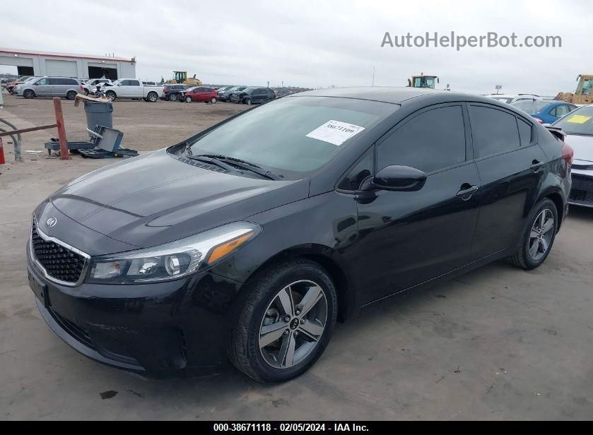 2018 Kia Forte S Black vin: 3KPFL4A75JE219310