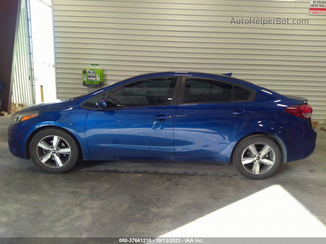 2018 Kia Forte S Blue vin: 3KPFL4A75JE261444