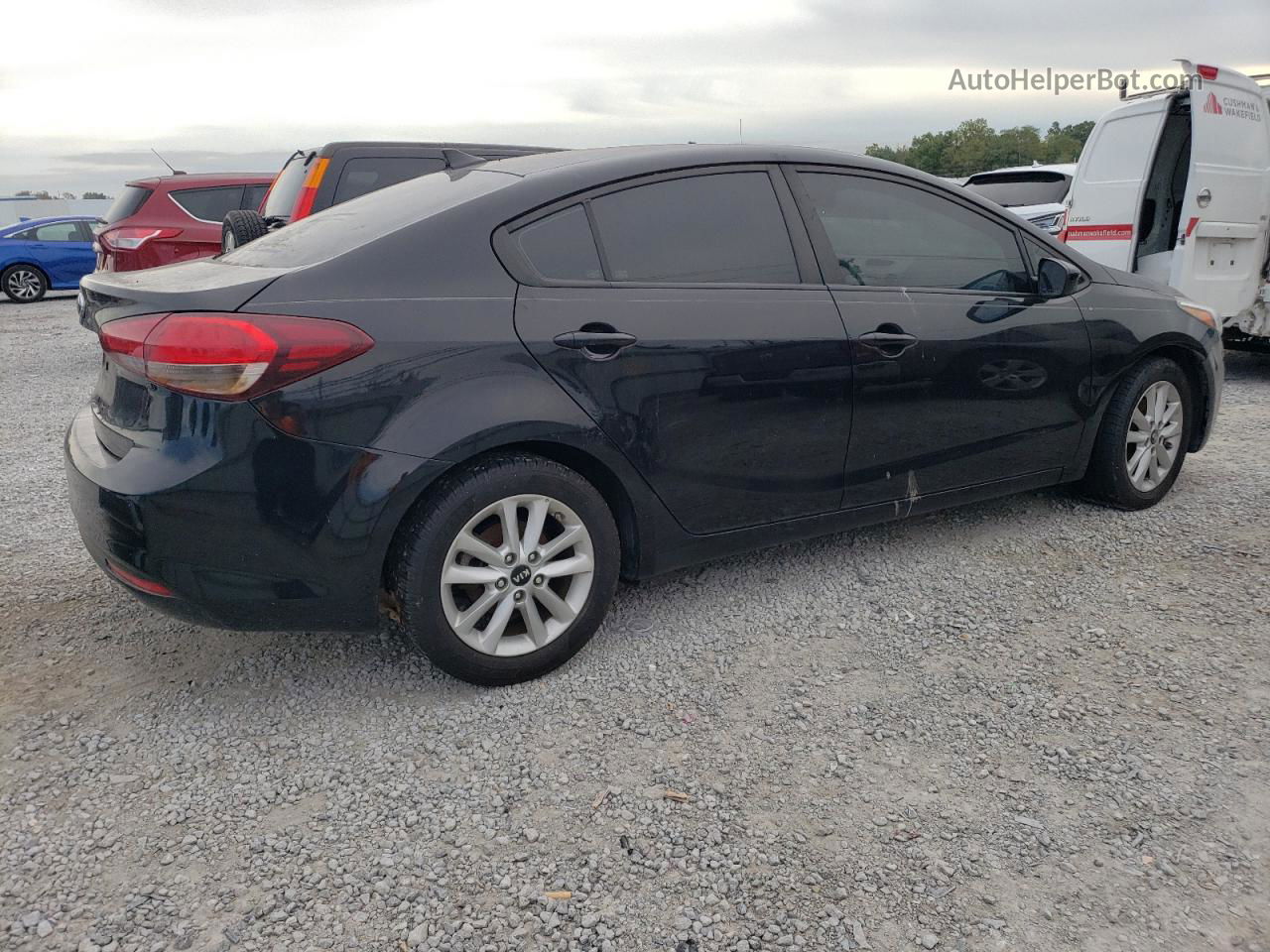 2017 Kia Forte Lx Black vin: 3KPFL4A76HE013262