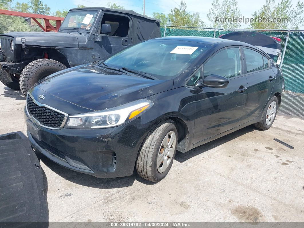 2017 Kia Forte Lx Black vin: 3KPFL4A76HE048562