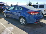 2017 Kia Forte Lx Blue vin: 3KPFL4A76HE055365