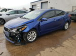 2017 Kia Forte Lx Blue vin: 3KPFL4A76HE057648