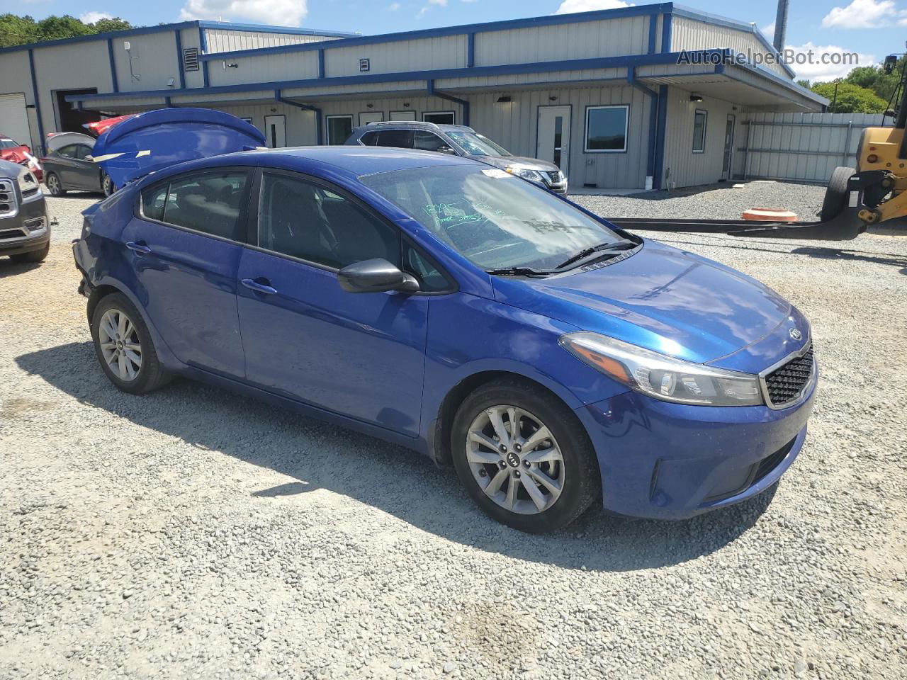 2017 Kia Forte Lx Blue vin: 3KPFL4A76HE064079