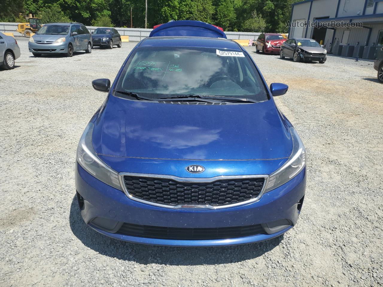 2017 Kia Forte Lx Blue vin: 3KPFL4A76HE064079