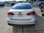 2017 Kia Forte Lx Silver vin: 3KPFL4A76HE066978