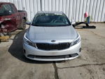 2017 Kia Forte Lx Silver vin: 3KPFL4A76HE066978