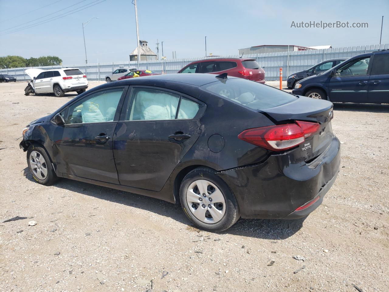 2017 Kia Forte Lx Black vin: 3KPFL4A76HE067533