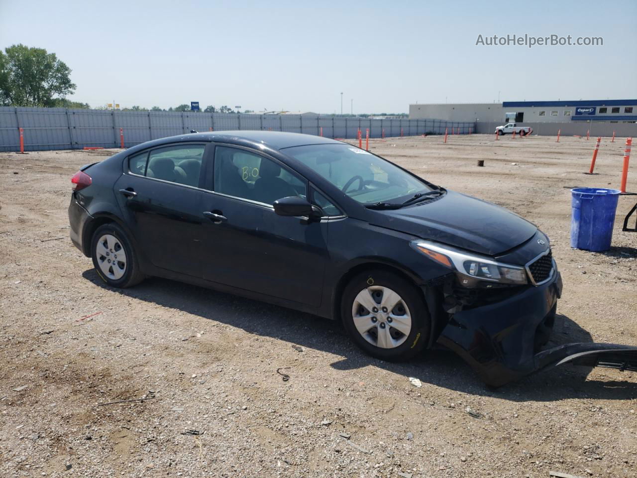 2017 Kia Forte Lx Black vin: 3KPFL4A76HE067533