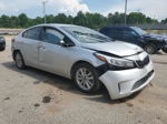 2017 Kia Forte Lx Silver vin: 3KPFL4A76HE075115