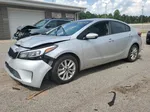 2017 Kia Forte Lx Silver vin: 3KPFL4A76HE075115