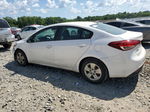 2017 Kia Forte Lx White vin: 3KPFL4A76HE107142