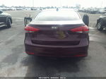 2018 Kia Forte Lx Burgundy vin: 3KPFL4A76JE199570