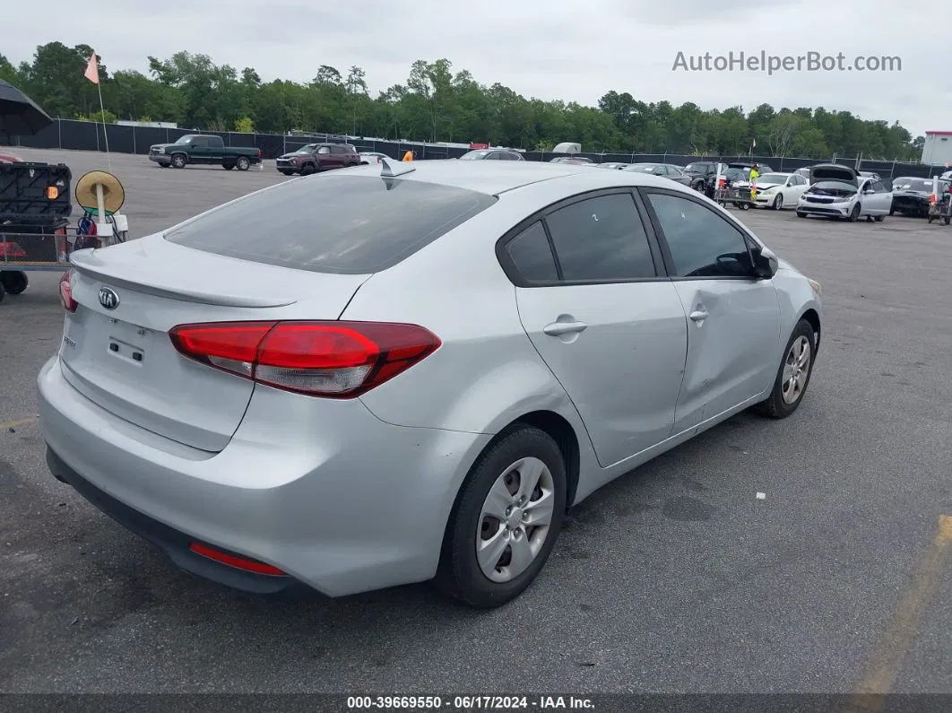 2018 Kia Forte Lx Gray vin: 3KPFL4A76JE213192