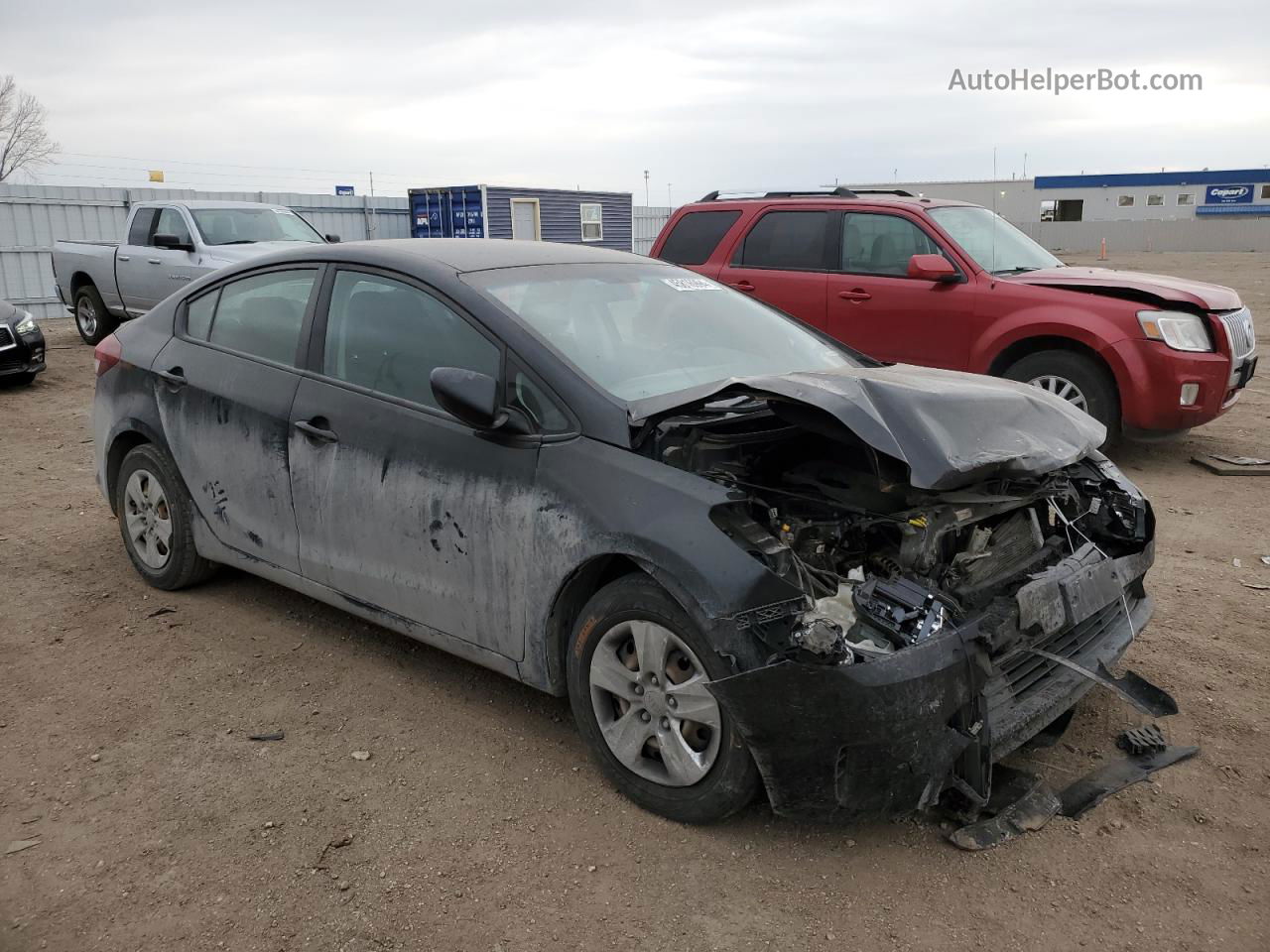 2018 Kia Forte Lx Black vin: 3KPFL4A76JE264014