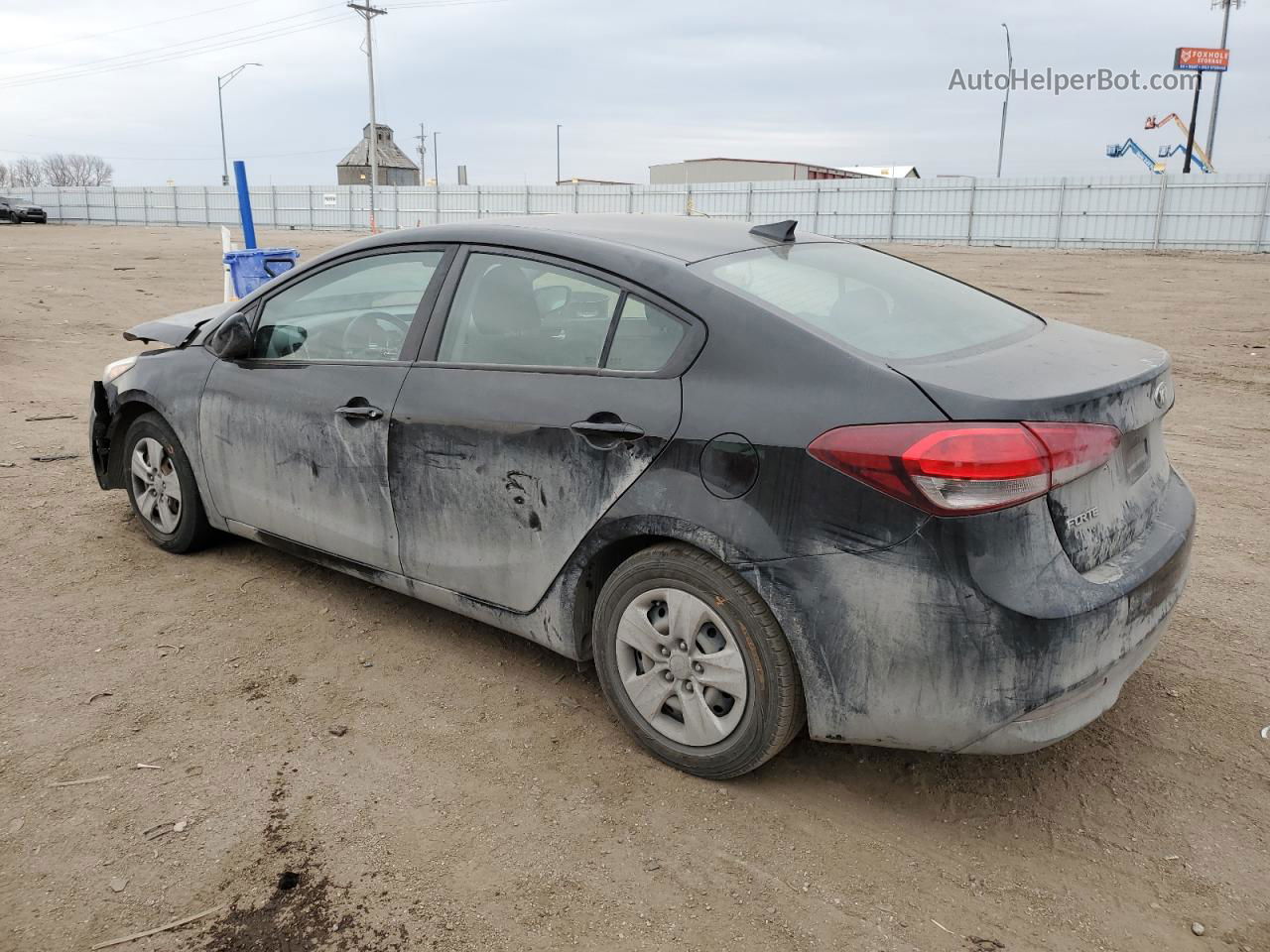 2018 Kia Forte Lx Black vin: 3KPFL4A76JE264014