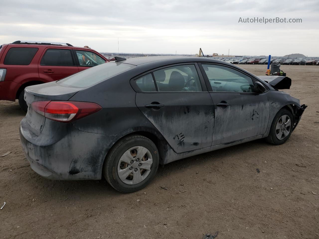 2018 Kia Forte Lx Black vin: 3KPFL4A76JE264014