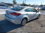 2018 Kia Forte Lx Silver vin: 3KPFL4A76JE268435