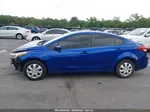 2017 Kia Forte Lx Blue vin: 3KPFL4A77HE011925